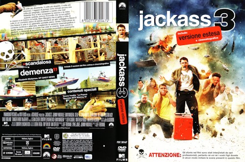 Jackass 3 - dvd ex noleggio distribuito da Paramount Home Entertainment